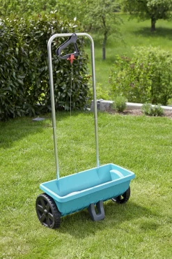 Spridarvagn för t.ex. gödsel salt kalk>Gardena Best