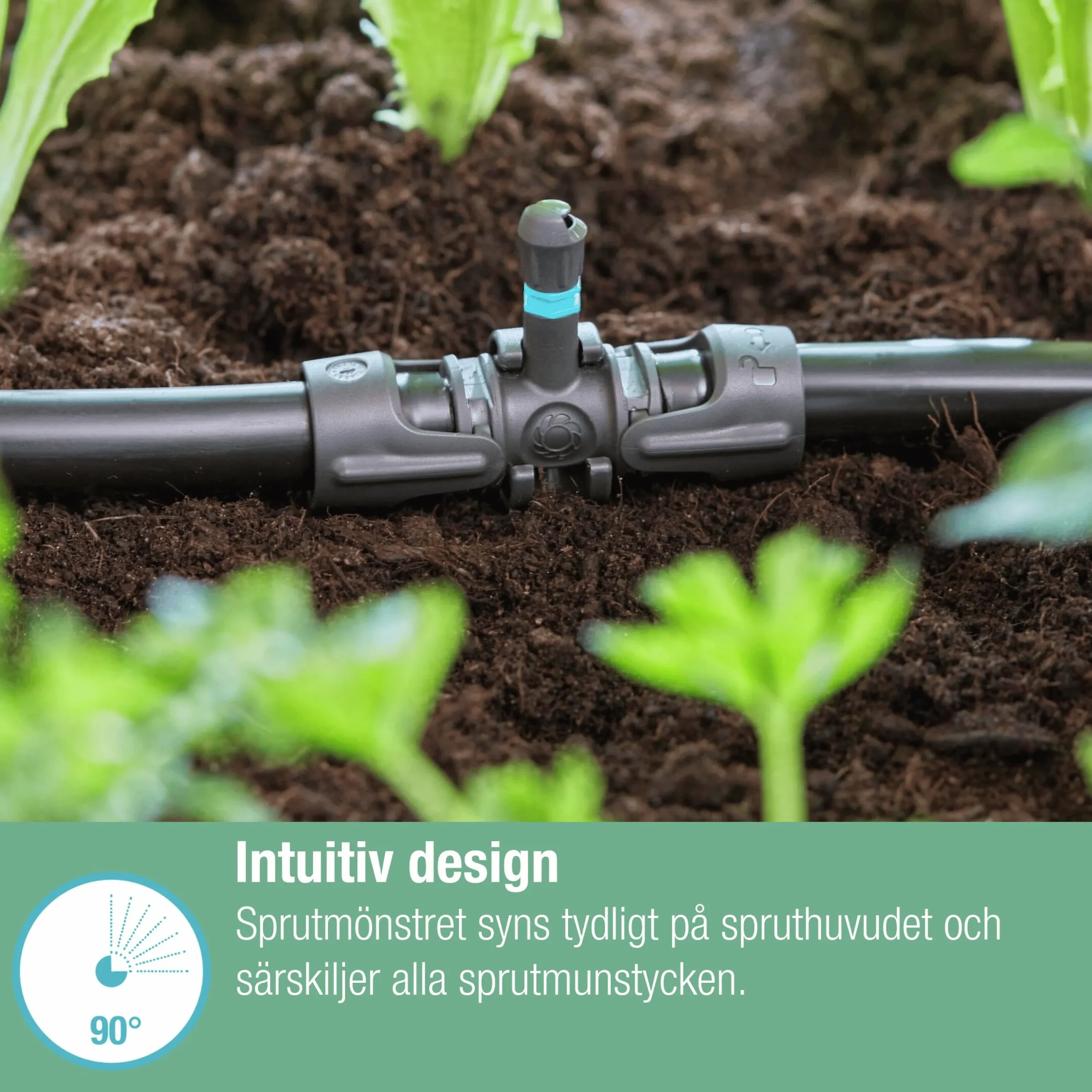 Sprinkler MicroDrip System 90° 5-p>Gardena Best