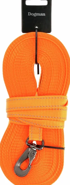Spårlina Iris Vävd Orange 15m>Dogman Clearance