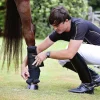 Stallbandage Royal Svart L 2-p>Back on Track Hot