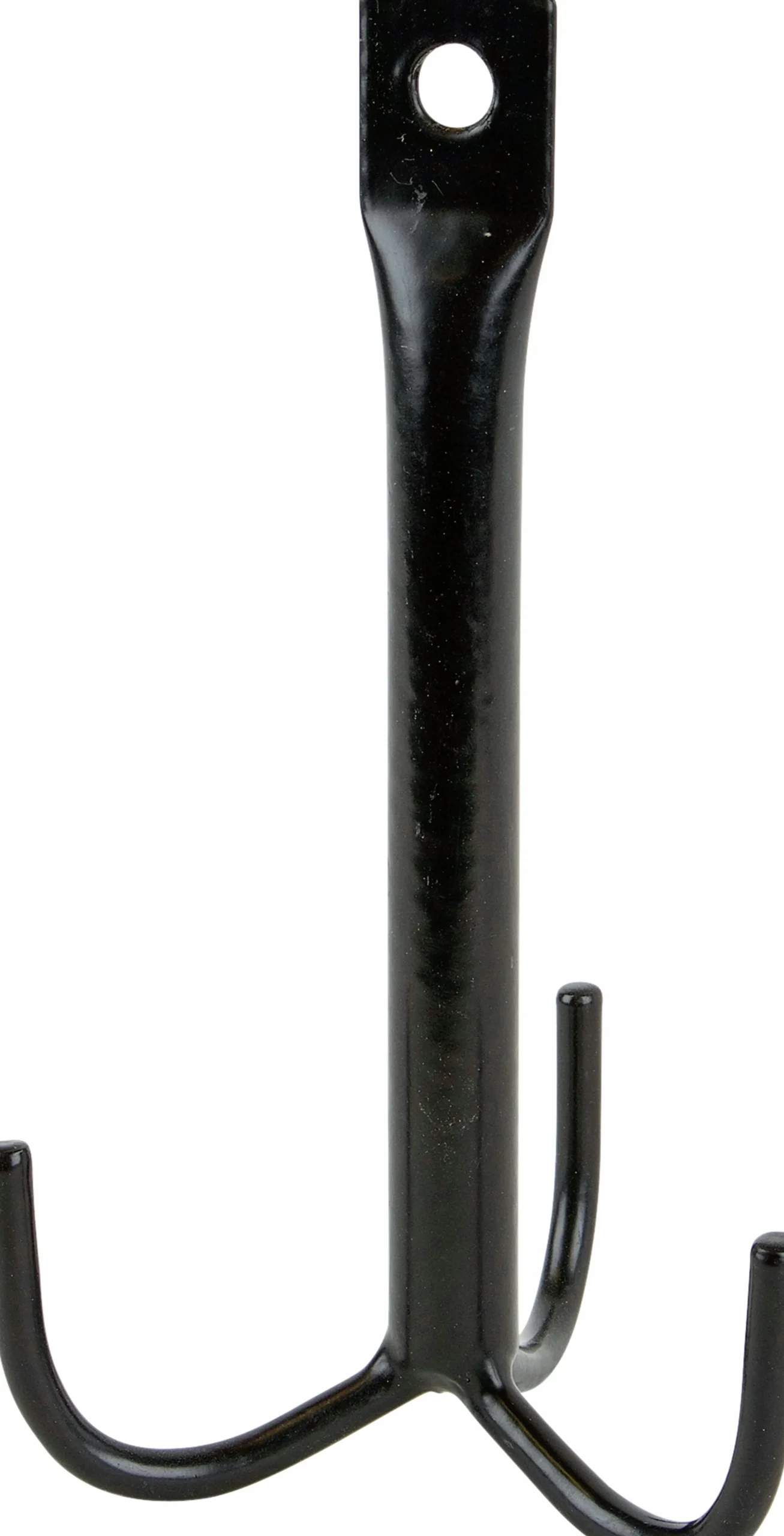 Stallkrok Tredelad Metall Svart 23cm>Granngården Clearance