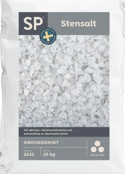 Stensalt Grovkornigt 25kg>SP New