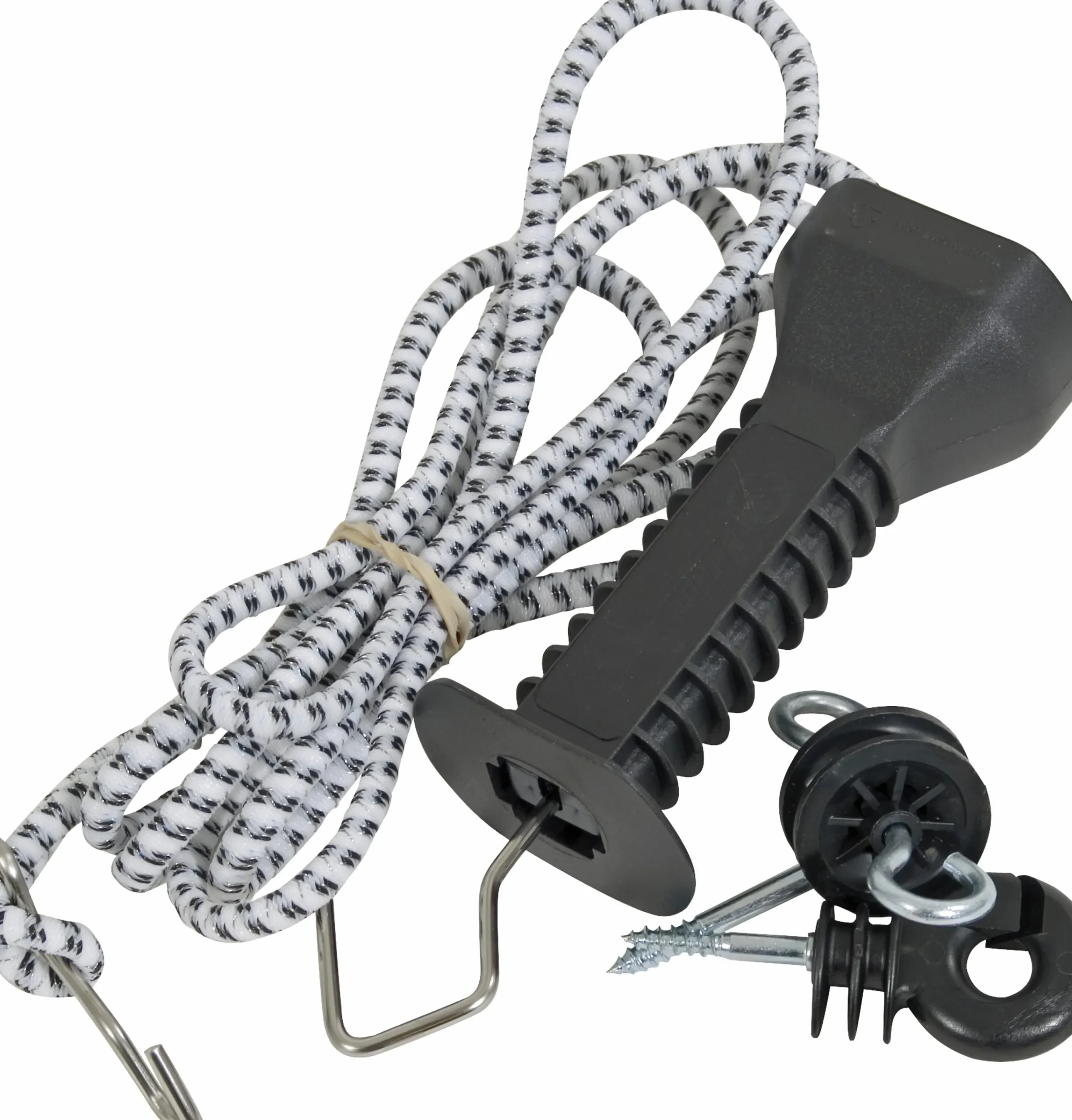 Stängselgrind E-line Svart 3-6m>Kerbl New