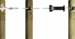 Stängselgrind E-line Svart 4-9m>Kerbl Best