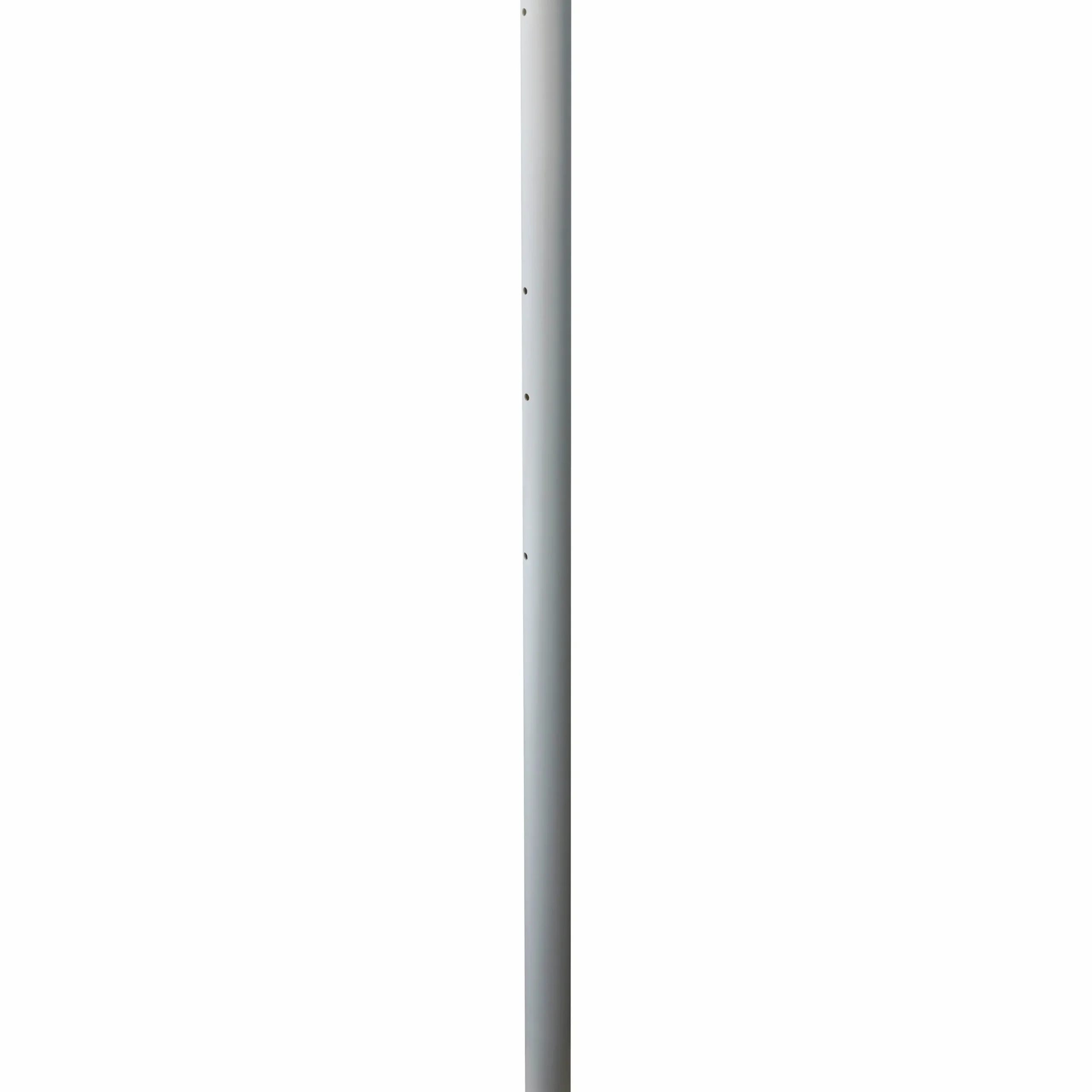 Stängselstolpe rund plast 65mm 1,8m vit>Equisafe New