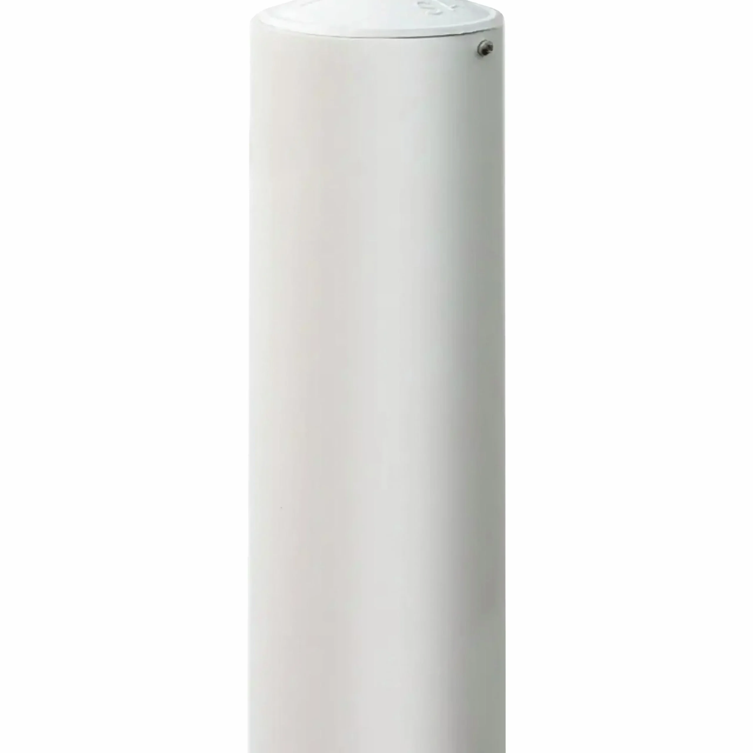 Stängselstolpe rund plast 65mm 1,8m vit>Equisafe New