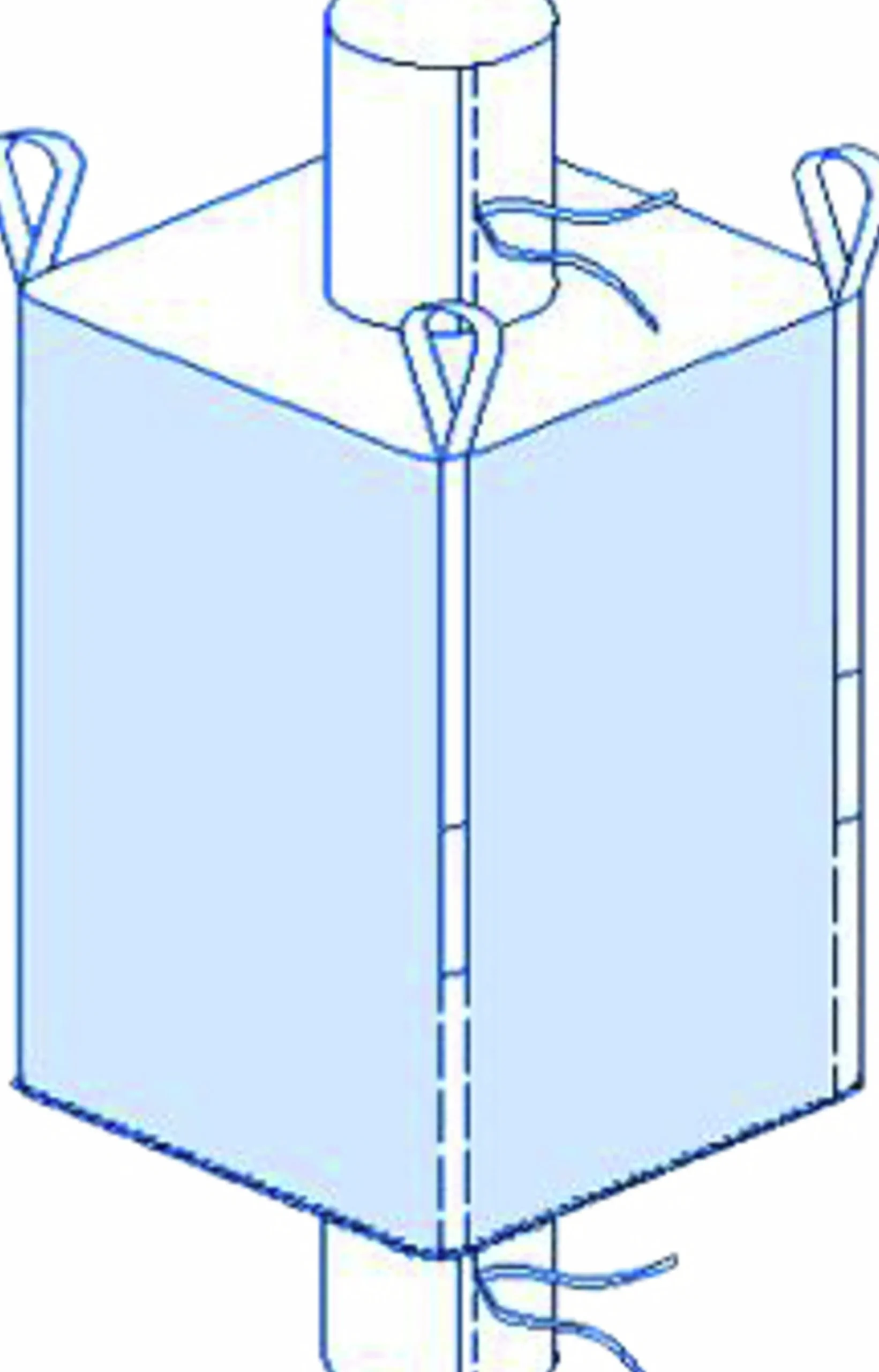 Storsäck 4-öglor 900L 1000kg>Leno Hot