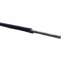 Sträckvajer med lås svart Ø3mmx22m>Nordic Fence