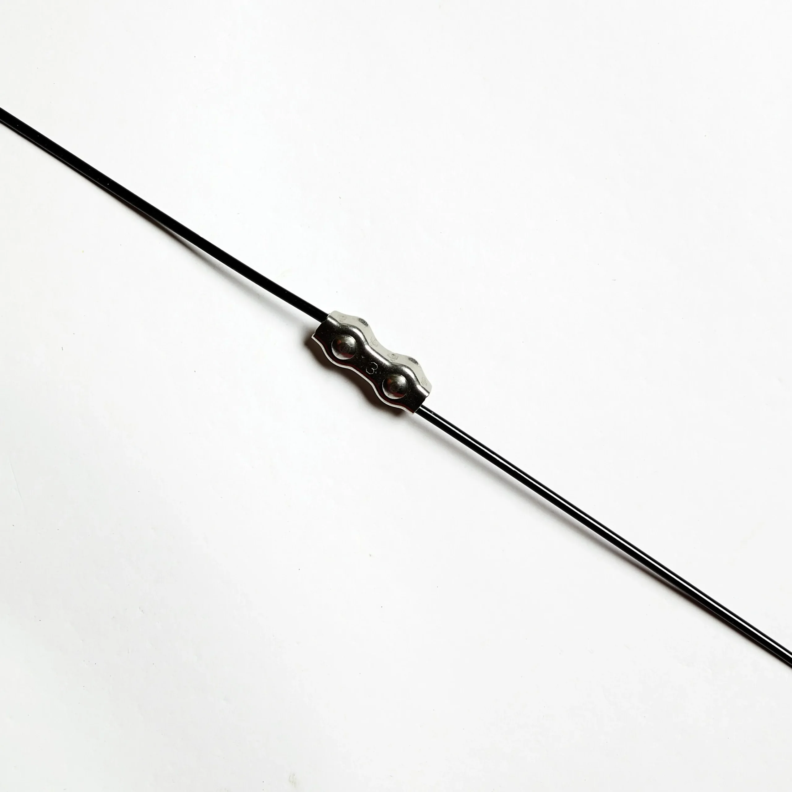 Sträckvajer med lås svart Ø3mmx22m>Nordic Fence