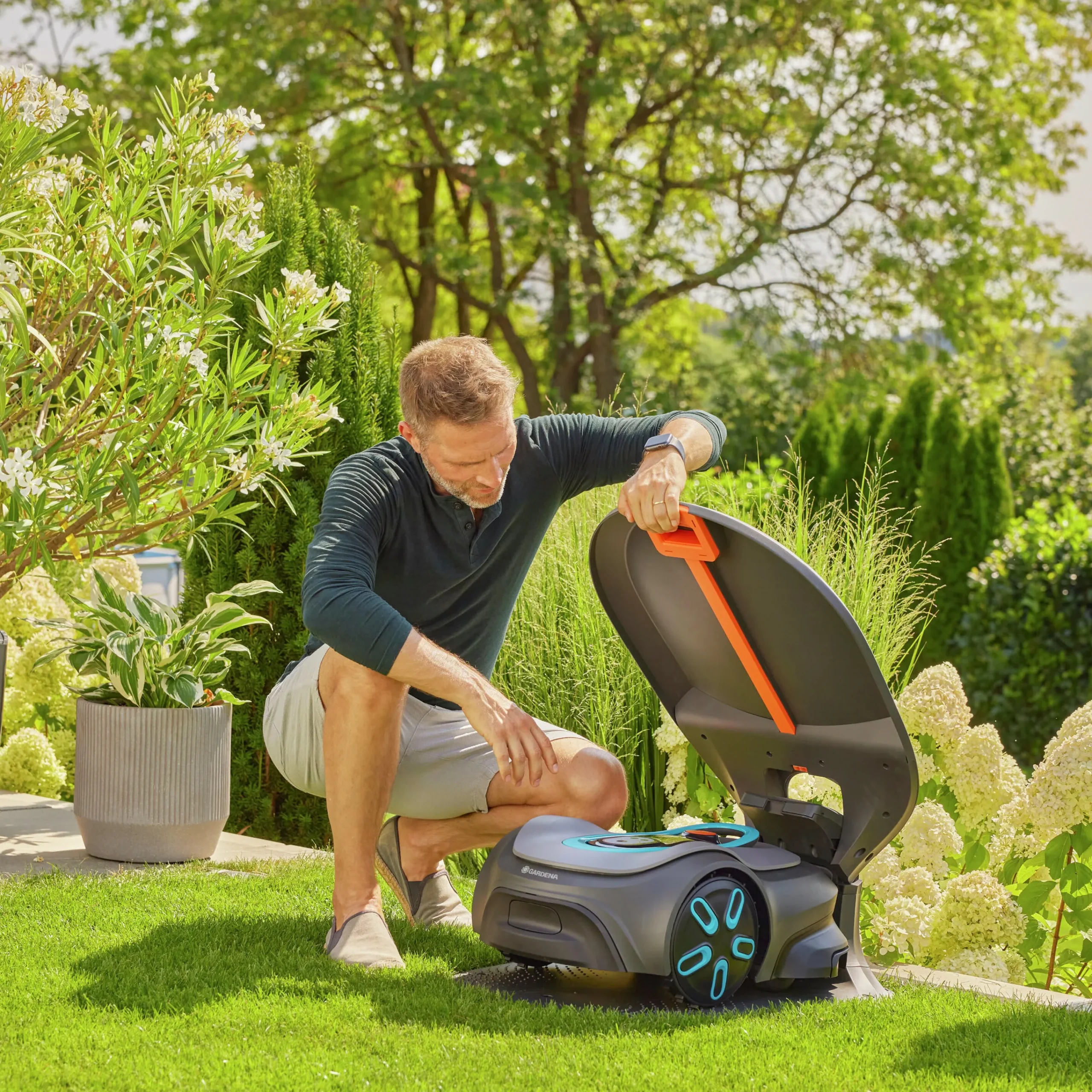Tak till robotgräsklippare Sileno Max, Pro, Free och Sense>Gardena New