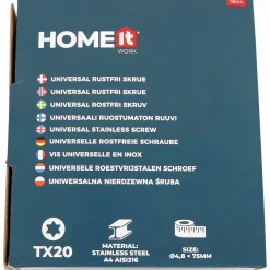 Terrasskruv HomeIT 4,8x75mm 110-p><noscript><img width=