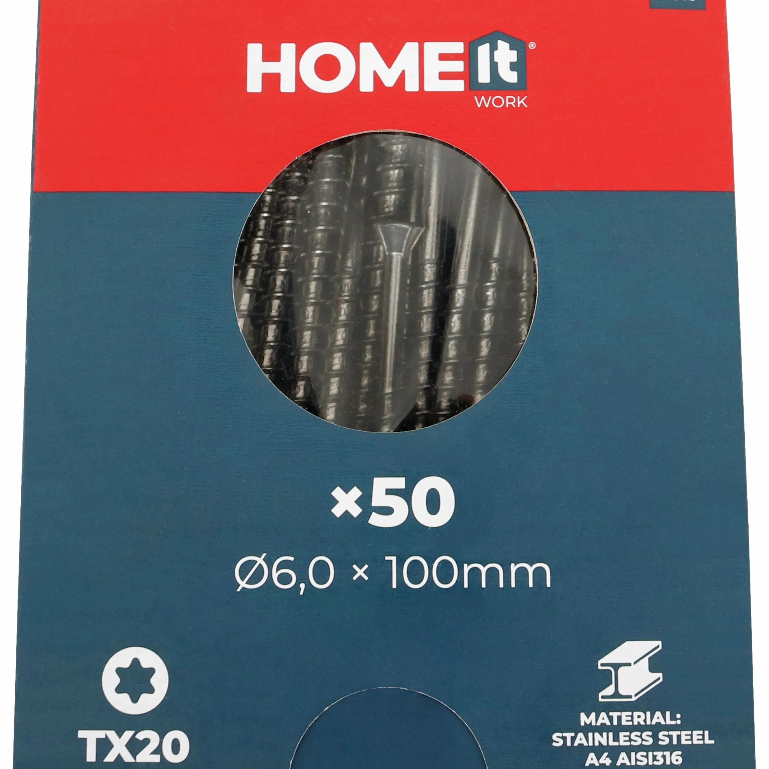 Terrasskruv HomeIT 6x100mm 50-p>Millarco