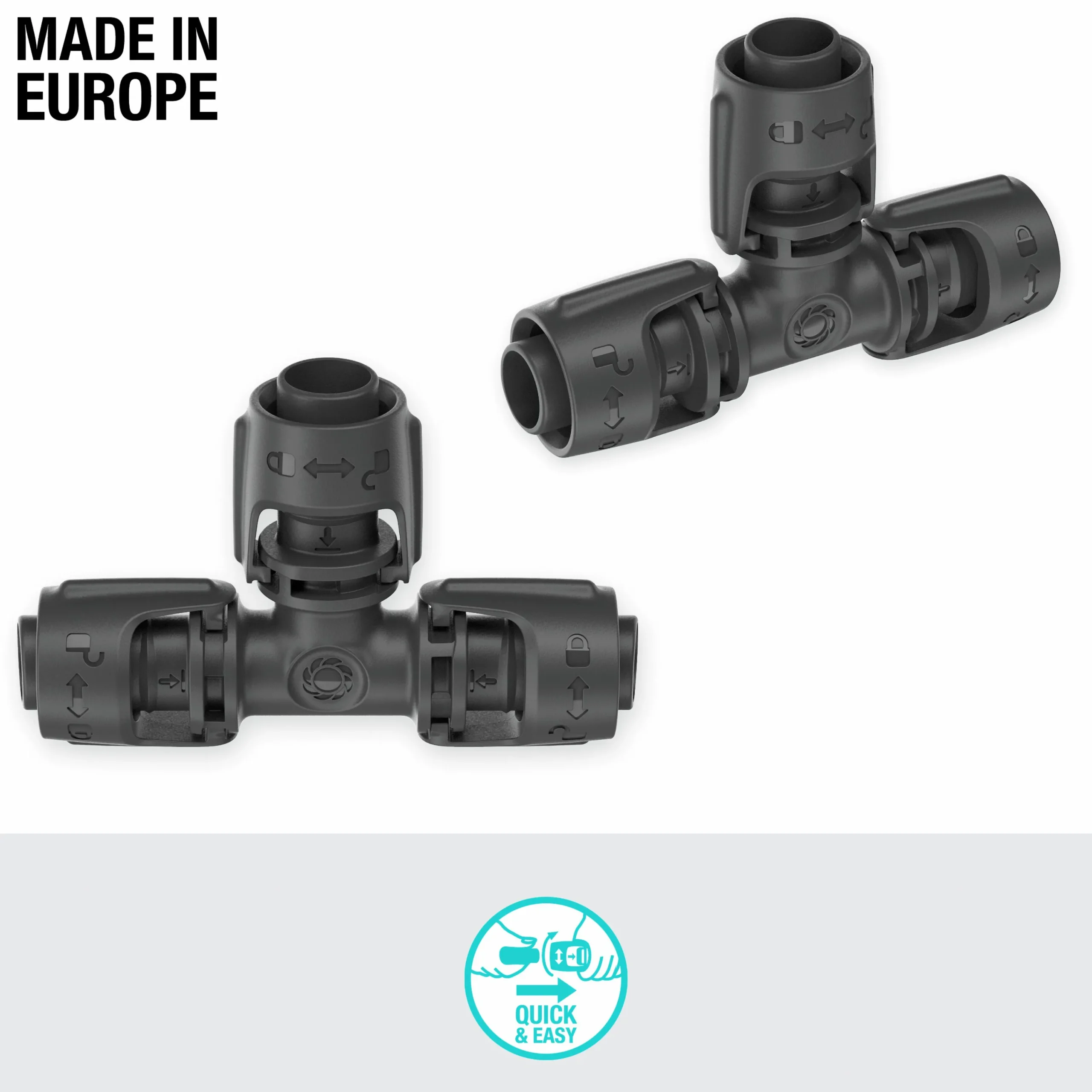 T-koppling MicroDrip 1/2" 2-p>Gardena Online