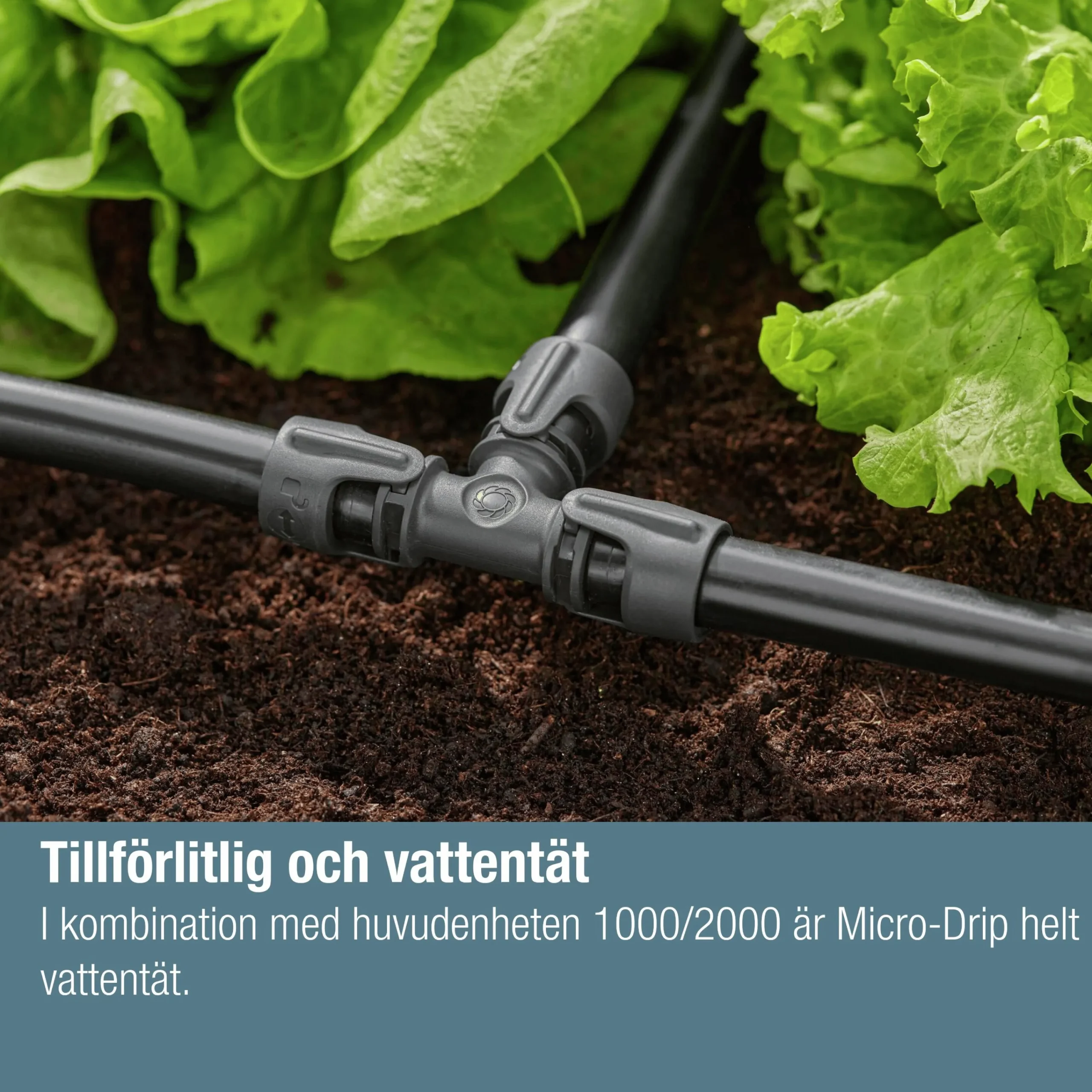 T-koppling MicroDrip 1/2" 2-p>Gardena Online