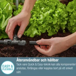 T-koppling MicroDrip 1/2