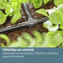 T-koppling MicroDrip 3/16