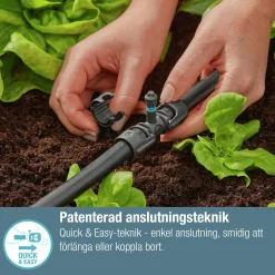 T-koppling MicroDrip m spridarfäste 1/2