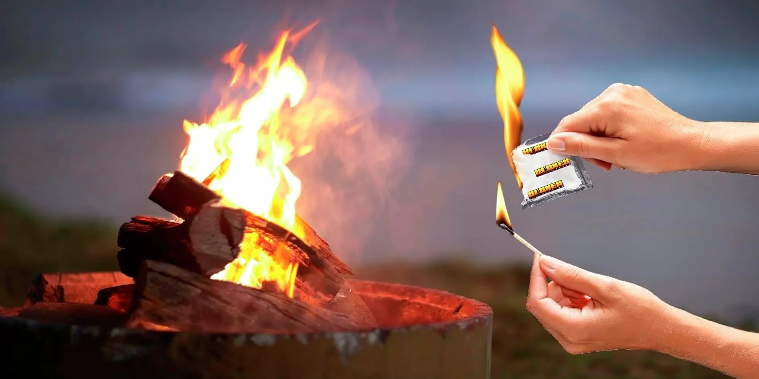 Tändpåsar Bras- och Grilltändare 500-p>Burner