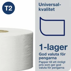Toalettpapper Mini Jumbo Universal 1 rulle x 240 m (120161)><noscript><img width=