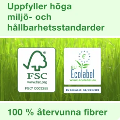 Toalettpapper Universal 2-lagers 6 rullar x 45 m (100777)><noscript><img width=