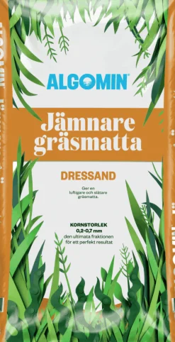 Toppdress Dressand Jämnare gräsmatta 20kg>Algomin New