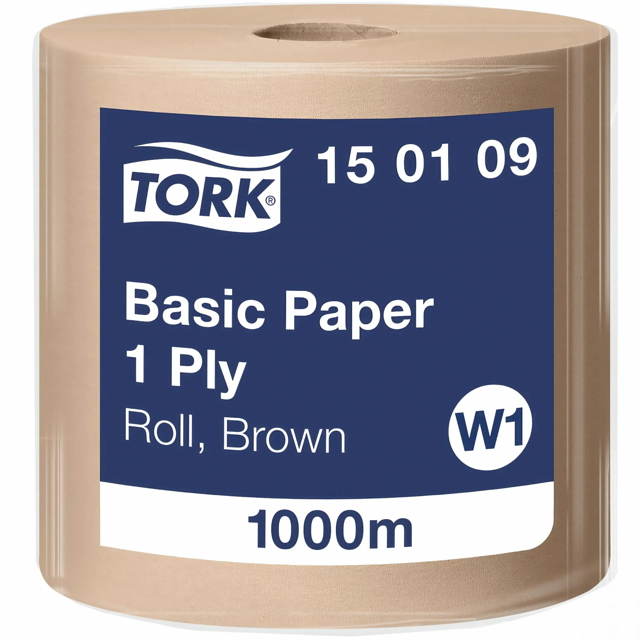 papper Basic 1-lagers Brun 1 rulle x 1000m (150109)>Tork Sale