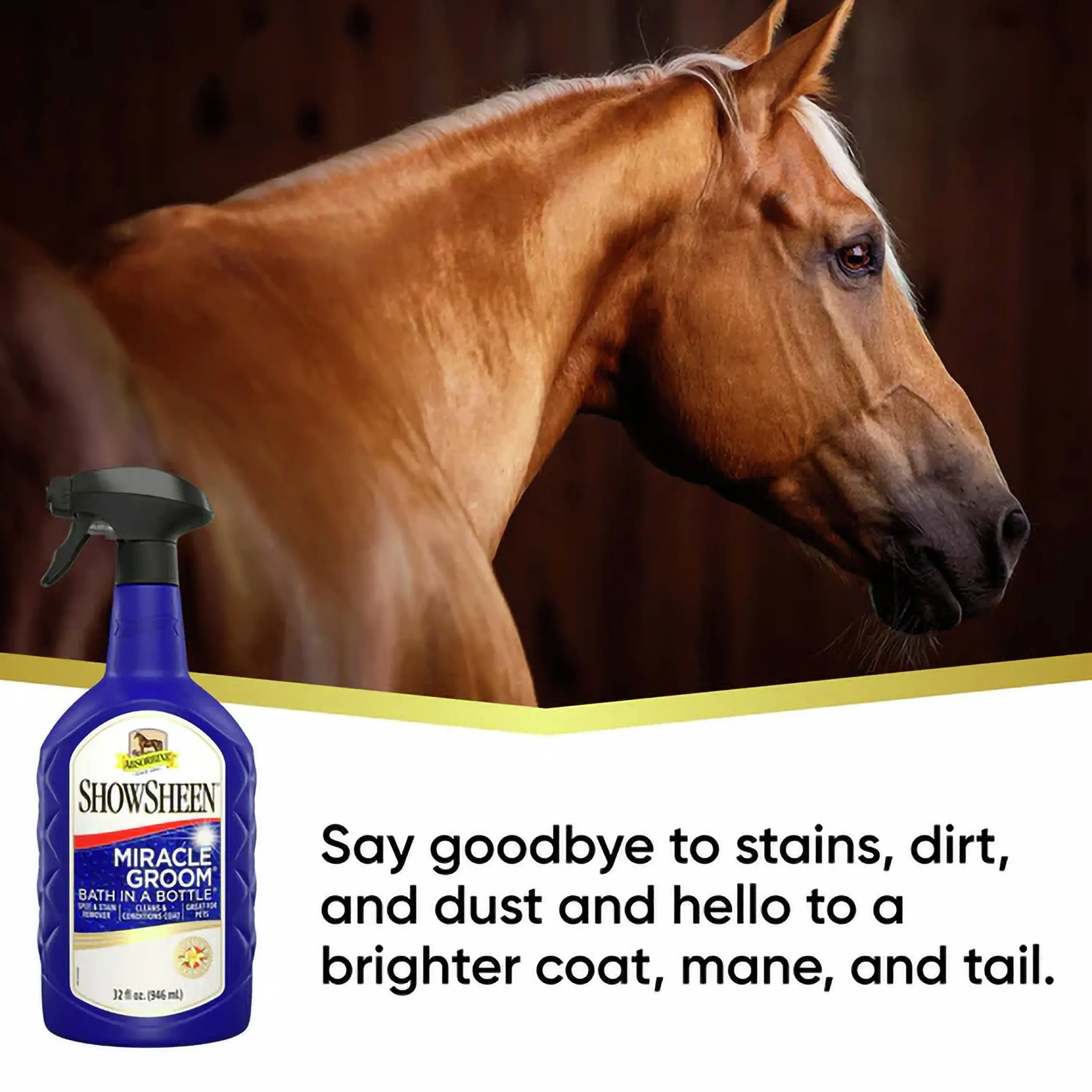 Torrschampo Miracle groom 950ml>Absorbine Online