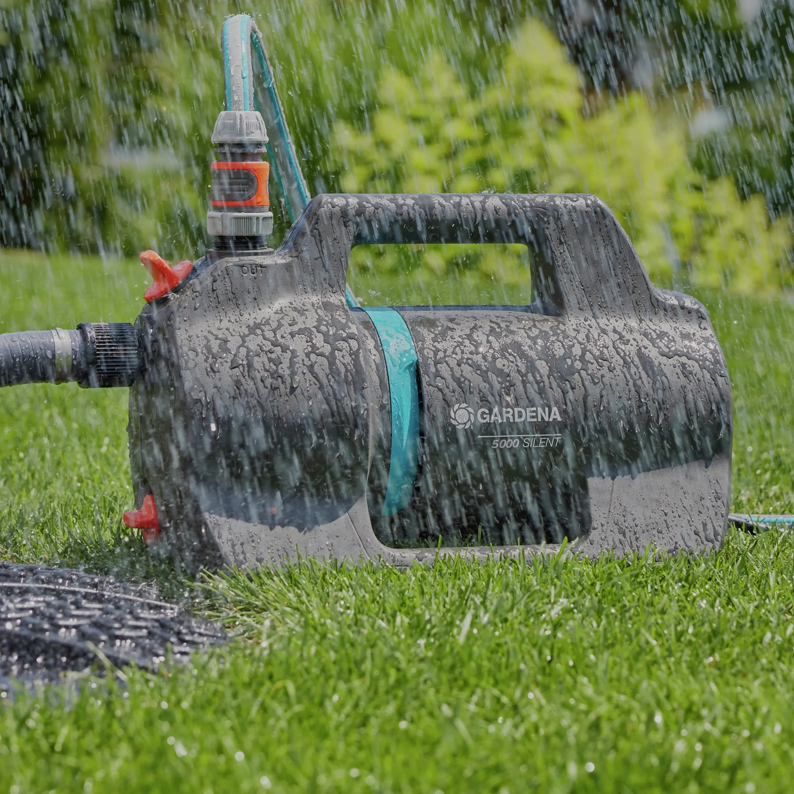 Trädgårdspump 5000 Silent Set>Gardena Discount
