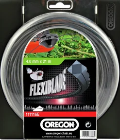 Trimmertråd Flexiblade Ø4,0mmx21m>Oregon Hot