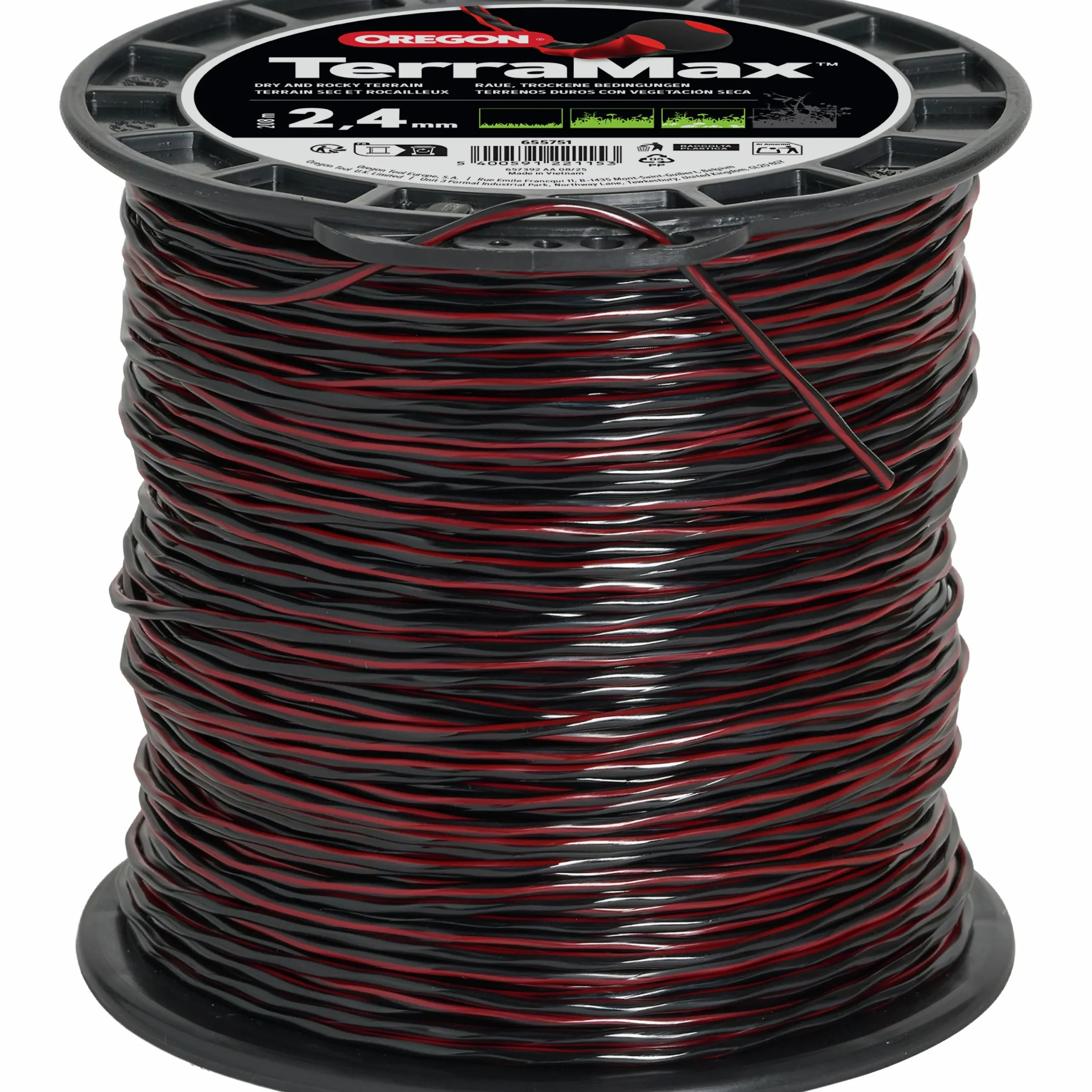 Trimmertråd Terramax Ø2,4mm>Oregon Best