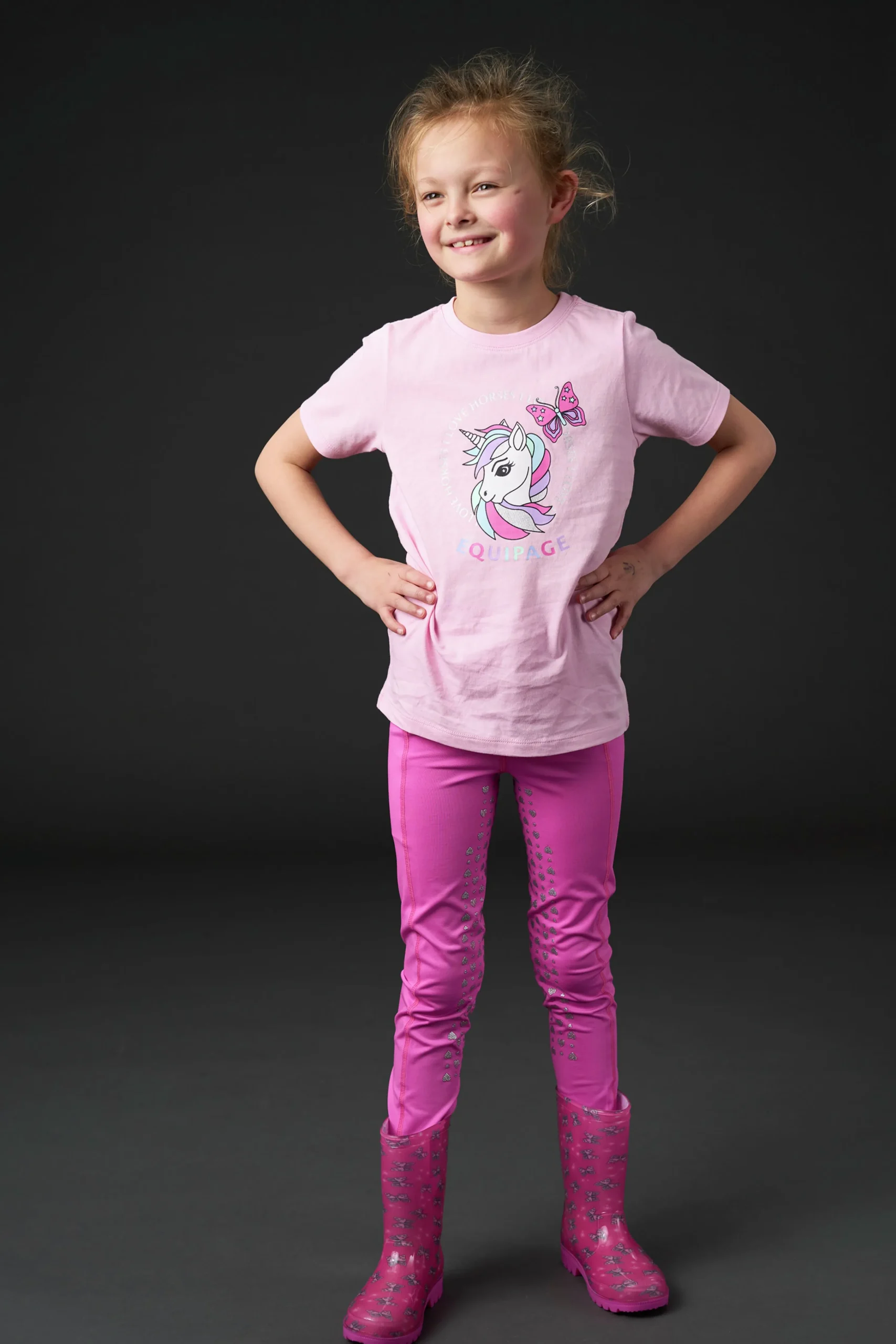 T-Shirt Tessie Pink Mist JR>Equipage Sale