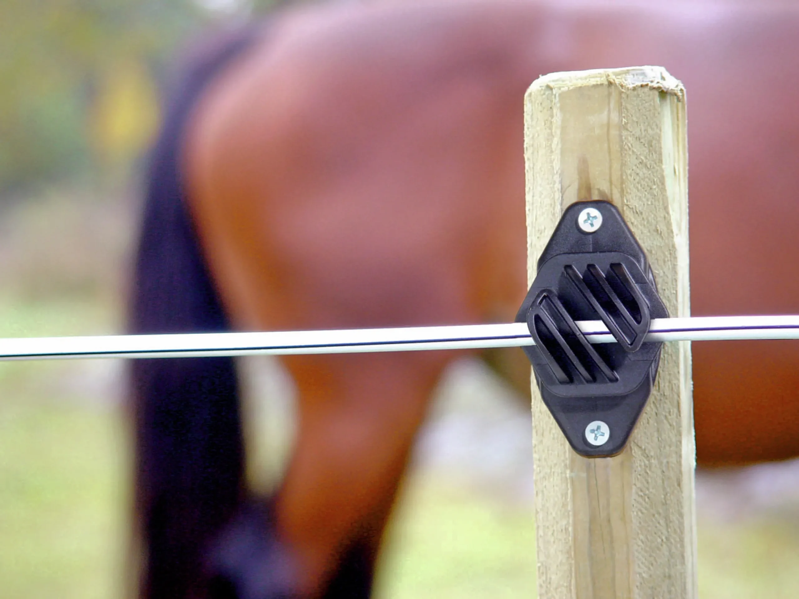 Vajertråd TopLine Horse Wire Vit Ø6mmx200m>Kerbl Hot