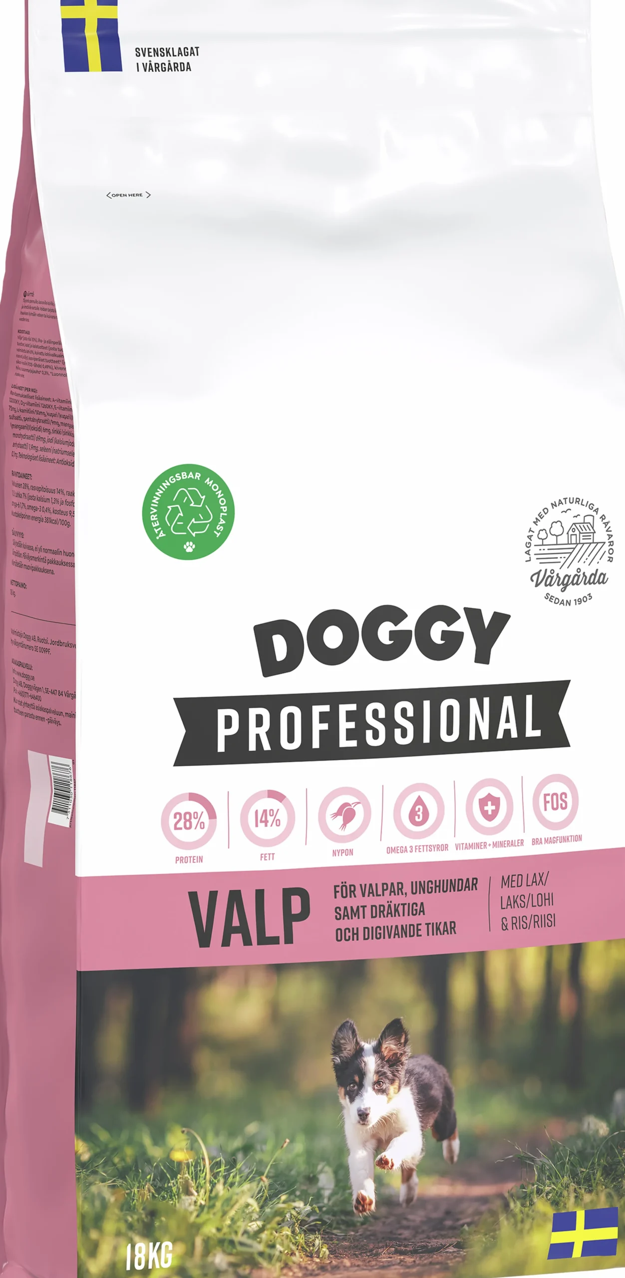 Valpfoder Valp>Doggy Professional Clearance