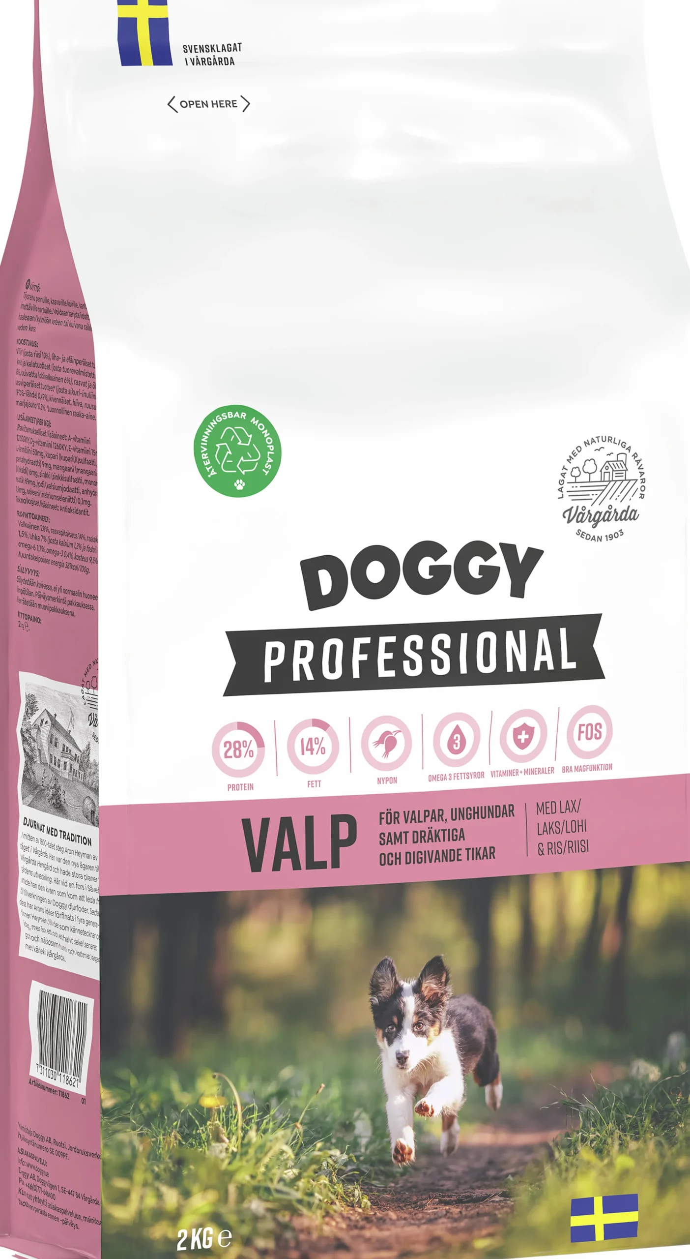 Valpfoder Valp>Doggy Professional Clearance