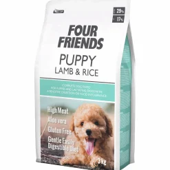 Valpfoder Four Friends Puppy Lamb & Rice 3kg>FourFriends New