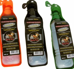 Vattenflaska Hund Blandade färger 500ml>Active Canis Online