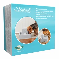 Vattenfontän Drinkwell Plast Grå 1,8L><noscript><img width=