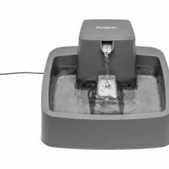 Vattenfontän Drinkwell Plast Grå 3,7L><noscript><img width=