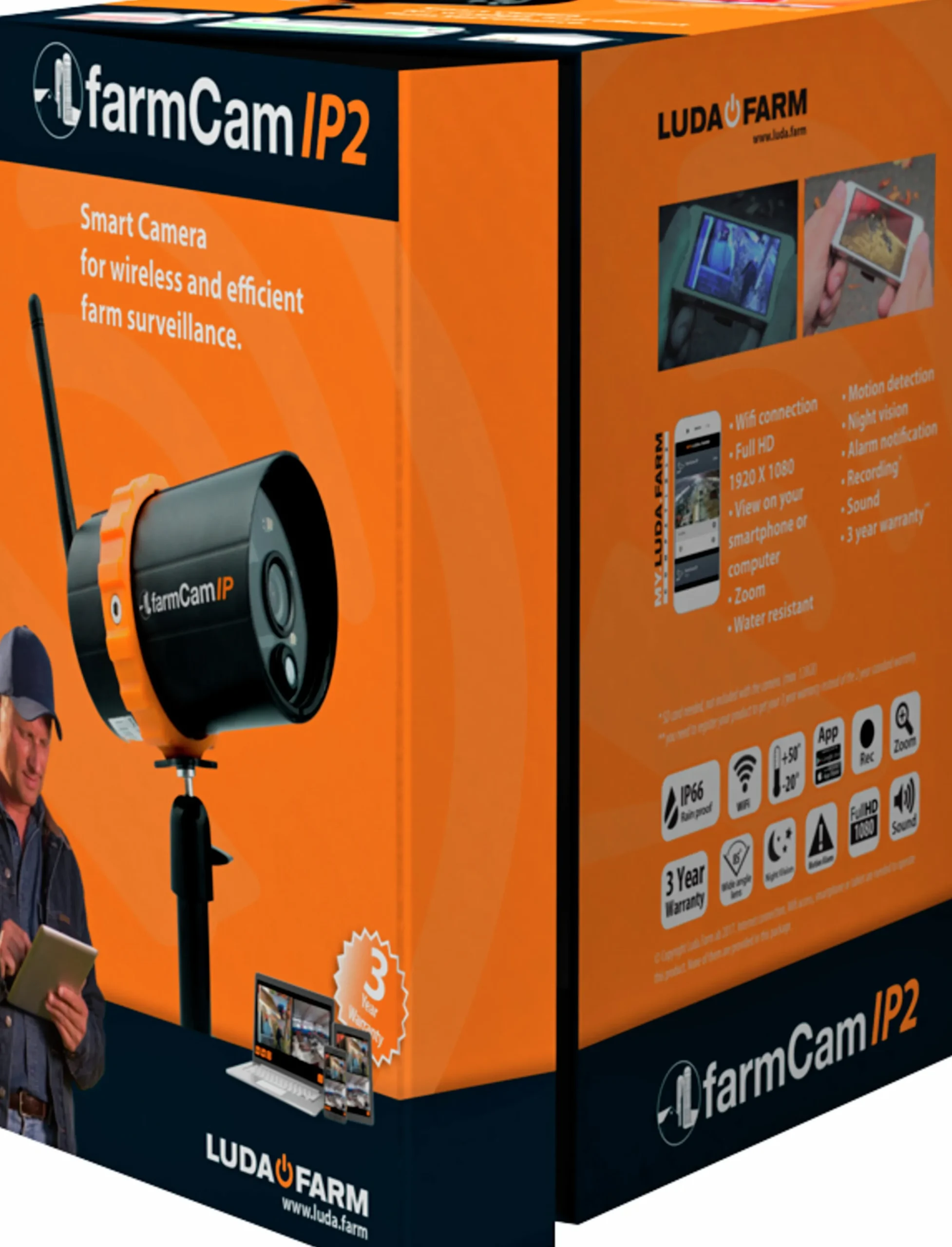 Övervakningskamera FarmCam IP2>Luda.Farm Discount