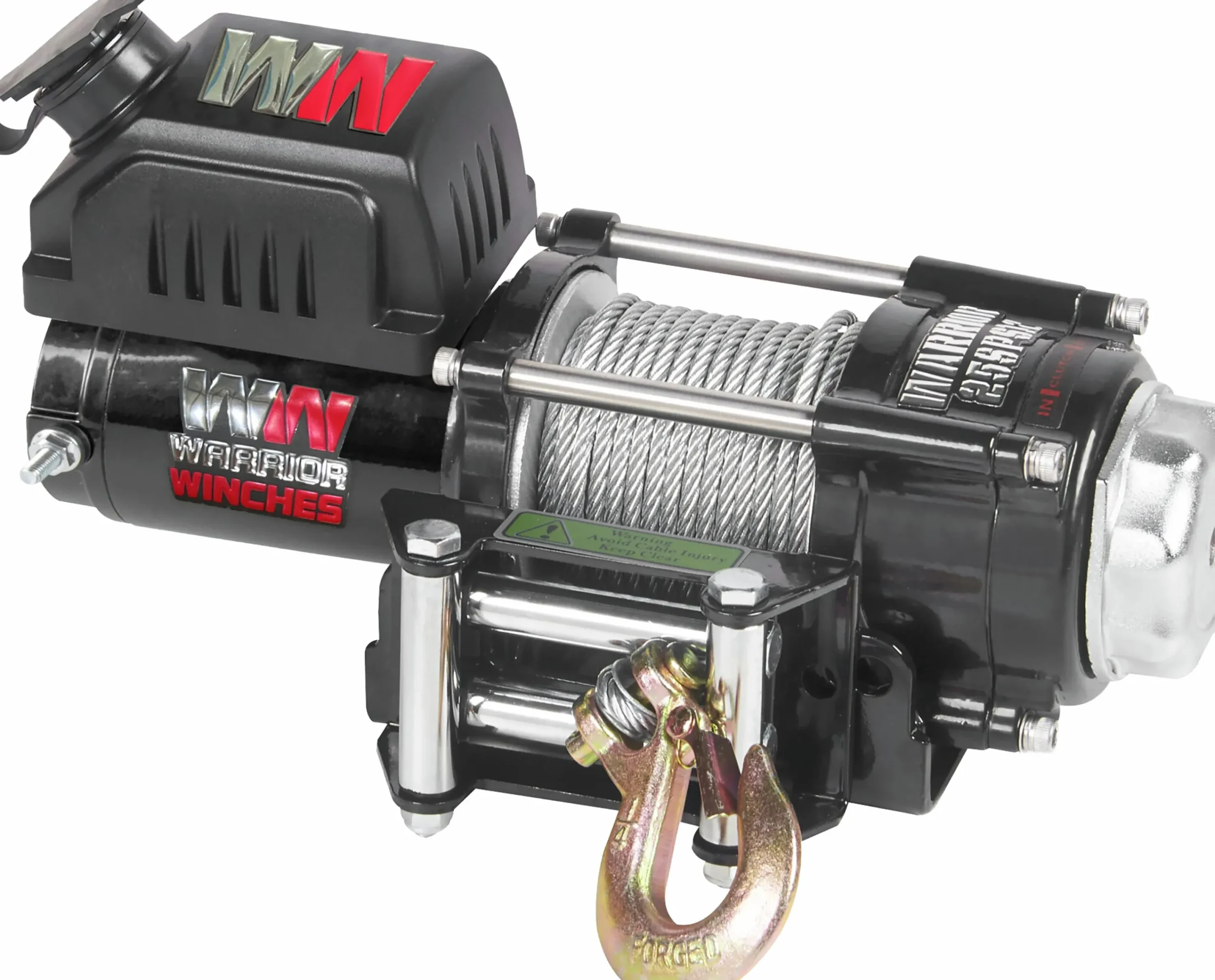 Vinsch Ninja stålvajer 2500 12V>Warrior Winches Outlet