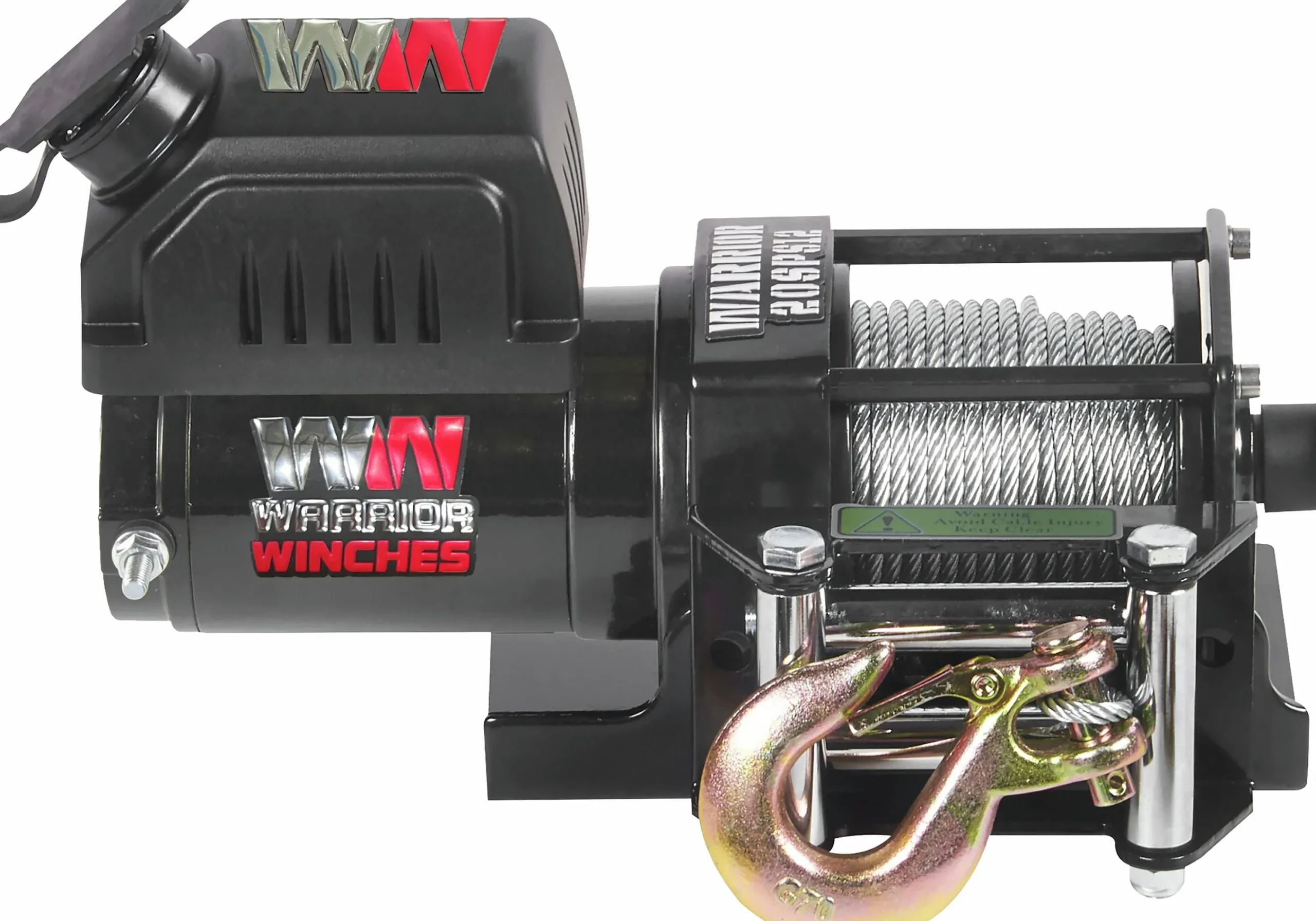 Vinsch Ninja stålvajer 2000 12V>Warrior Winches