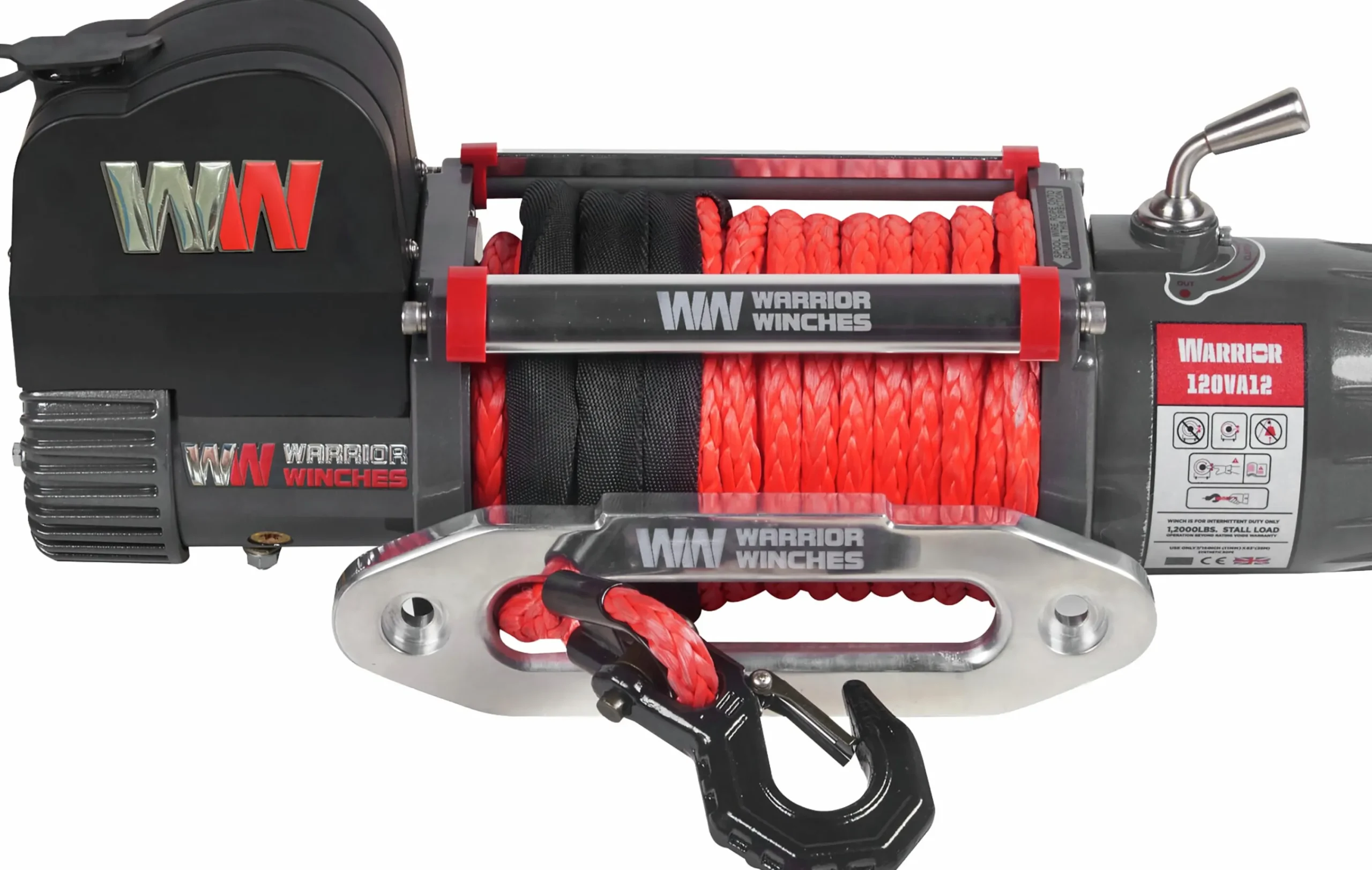Vinsch Samurai syntetlina 12000 12V>Warrior Winches Discount