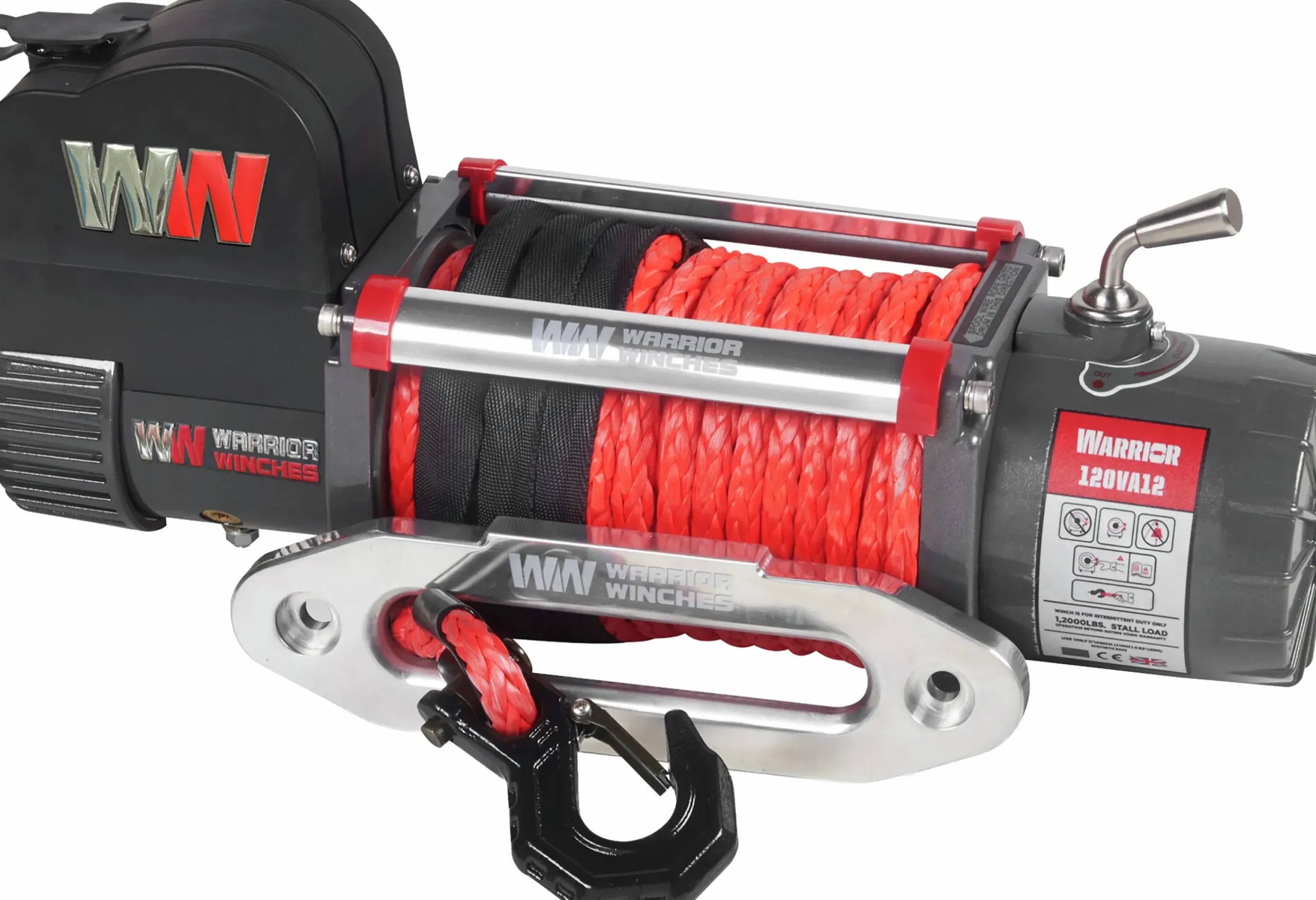 Vinsch Samurai syntetlina 12000 12V>Warrior Winches Discount