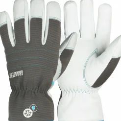 Vinterhandskar Varmfodrade Getskinn Svart/Vit 10>Granberg New