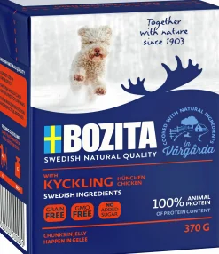 Våtfoder Bitar i gelé Kyckling 370g>Bozita Discount