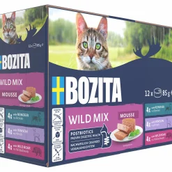 Våtfoder Menybox Mousse Wild Mix 12x85g>Bozita Best