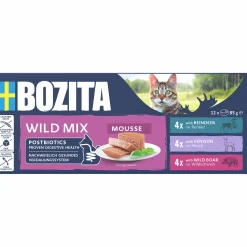 Våtfoder Menybox Mousse Wild Mix 12x85g>Bozita Best