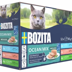 Våtfoder Menybox Mousse Sea Mix 12x85g><noscript><img width=