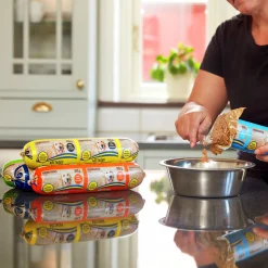 Våtfoder Köttkorv Power 800g>Granngården Best