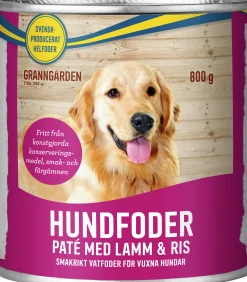 Våtfoder Paté Lamm & Ris 800g>Granngården Clearance